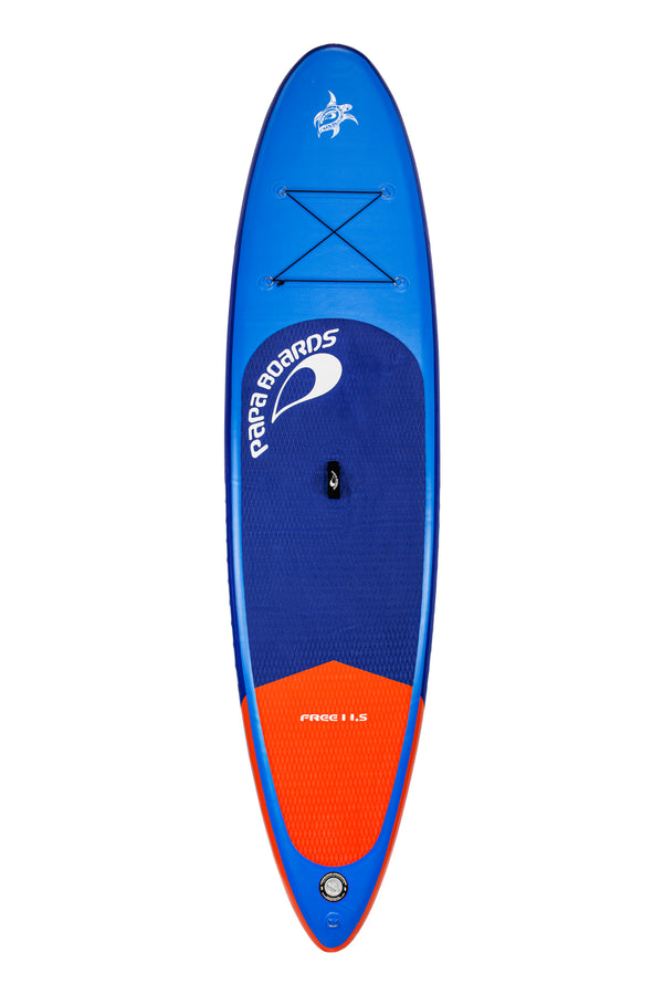 Papa Boards Free 11'5 uppblåsbar SUP-bräda