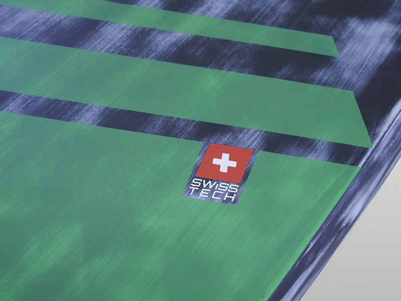 Närbild på däckmönster och Swiss Tech-märkning på Patrik Air Style Gen2