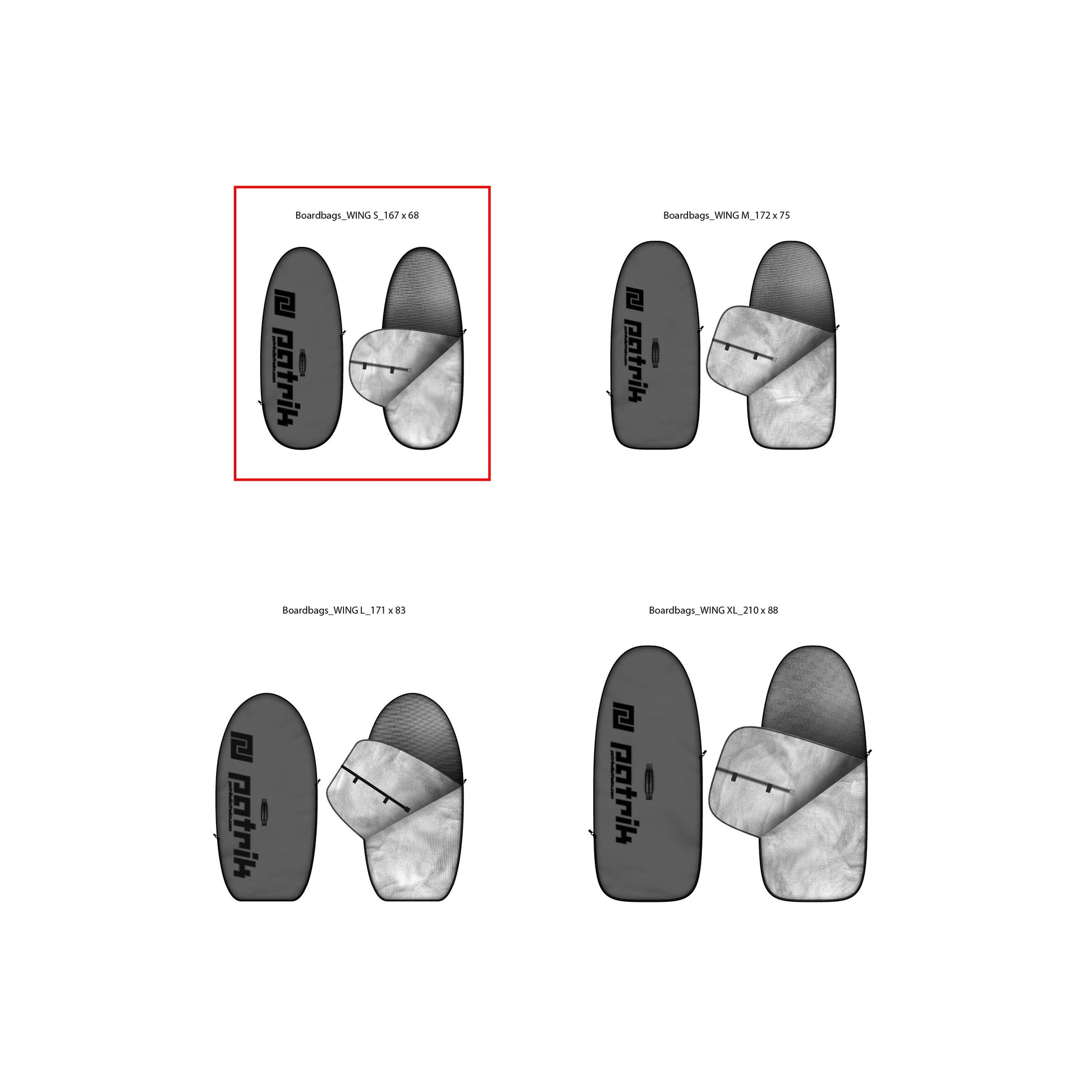 Patrik Boardbag Wing Foil