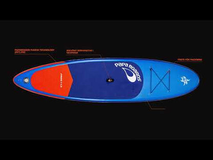 Papa Boards Free 11,5  (paket inkl paddle, leash)