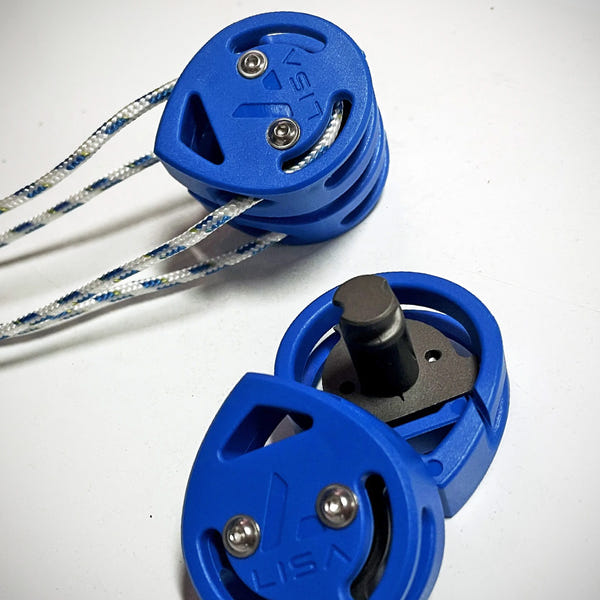 Patrik LISA Twist Lock Pulley uthalstrissa, närbild